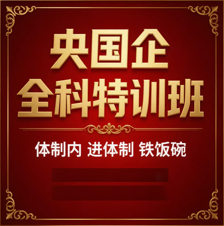 央国企全科特训班